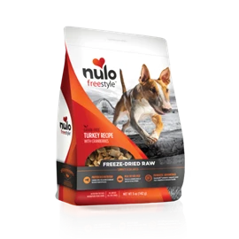 Nulo Freestyle Grain-free Freeze-dried Raw Dog Food (Turkey Recipes with Cranberries)