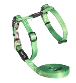 ROGZ Kiddycat Harness/Lead S - Lime Paws