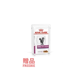 ROYAL CANIN CAT RENAL CHICKEN POUCH 85G (PER POUCH)