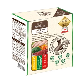 RIVERD REPUBLIC Inu Puree PureValue5 Assorted Box (Chic, Beef, Veg) 13g x 60