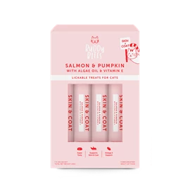 Buddy Bites Lickable Treats - Salmon & Pumpkin (sachet) 7 Pack