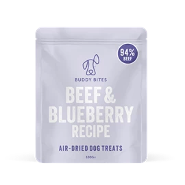 Buddy Bites Beef & Blueberry Meaty Dog Treat 
