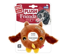 GIGWI Plush Friendz Medium/Small Dog- Owl