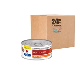 希爾思處方營養食品 貓用 Multi-Organ 多重器官護理 雞肉罐頭 5.5安士 (1x24)