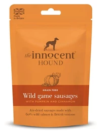 THE INNOCENT HOUND DOG Wild Game Sausages with Pumpkin and Cinnamon