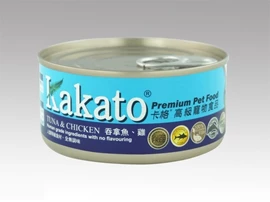 KAKATO TINNED FOOD " TUNA & CHICKEN" 70G