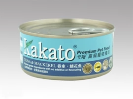 KAKATO TINNED FOOD "Tuna with Mackerel  " 70G
