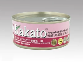 KAKATO TINNED FOOD "  TUNA & PRAWN"  70G