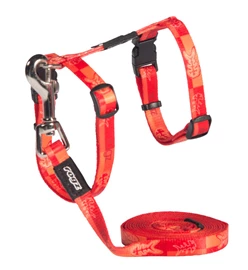 ROGZ Kiddycat Harness/Lead S - Tango Fishbone