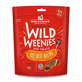 STELLA & CHEWY'S FREEZE-DRIED WILD WEENIES - GRASS-FED BEEF RECIPE 3.25OZ