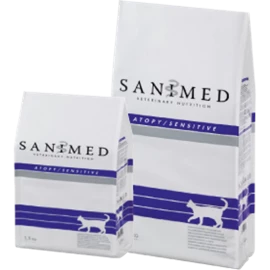 SANIMED Curative Cat Food Atopy/Sensitive - Hydrolysed Fish Flavor