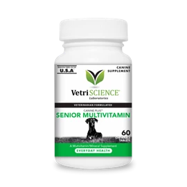 VETRISCIENCE Canine Plus Senior Multivitamin Chewable Tablets 60 Tablets 