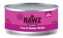 RAWZ Cat Food - Shredded Tuna & Salmon Recipe 155g