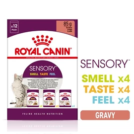 ROYAL CANIN FHN CAT SENSORY GRAVY PACK