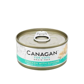 CANAGAN Grain Free Canned Food -  Chicken with Sardine For Cats 75g