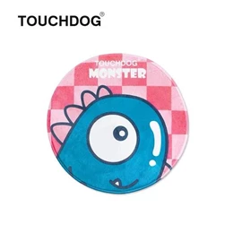 TOUCHDOG 圓形寵物地墊 - 藍怪獸