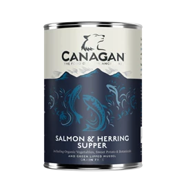 CANAGAN Canned Food -  Salmon & Herring For Adult Dogs 400g
