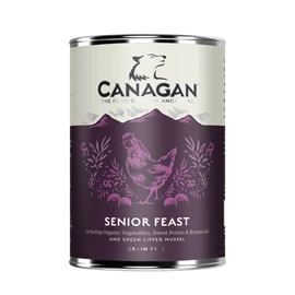 CANAGAN 原之選 狗狗主食罐 - 盛宴雞肉配方(老犬用) 400g