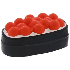 Petio Sushi Latex Dog Toy - Salmon Roe Sushi