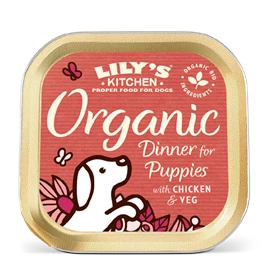 LILY'S KITCHEN 有機犬用主食罐 - 有機幼犬雞肉特餐 150g