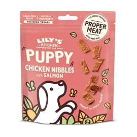 LILY'S KITCHEN TREATS FOR DOGS - Chicken & Salmon Puppy Treats 70g