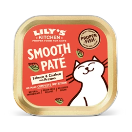 LILY'S KITCHEN WET FOOD FOR CATS - Salmon & Chicken Paté 85g