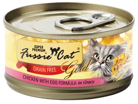 Fussie Cat Chicken with Egg 80g