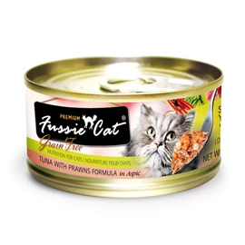 Fussie Cat Premium Tuna With Prawns 80g