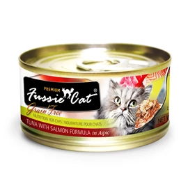 Fussie Cat Premium Tuna With Salmon 80g