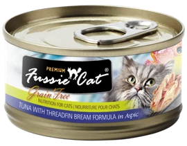 Fussie Cat Premium Tuna with Threadfin Bream 80g