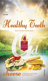 Greedy Dog Healthy Teeth Cheese