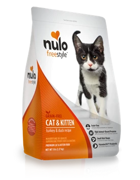 NULO Grainfree Kibble for Cat and Kitten (Turkey & Duck Recipe)