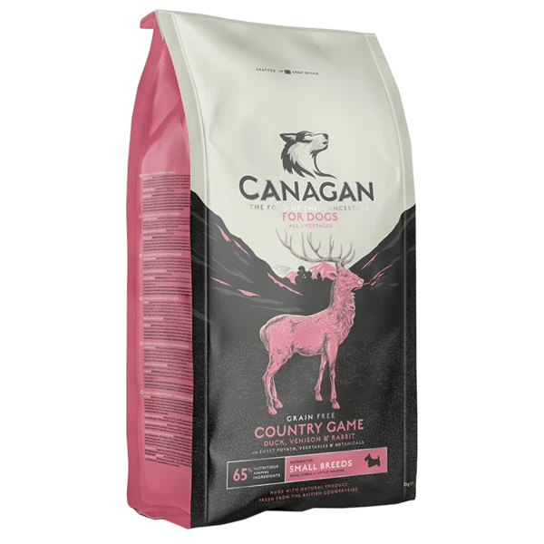 CANAGAN Grain Free Dry Food Country Game For Small Breed Dogs CityU