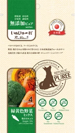 RIVERD REPUBLIC INU PUREE All Natural PureValue5 Veggie Mix Chicken Fillet 13g x 4