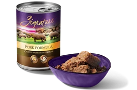 Zignature Pork Formula Canned Food 13oz
