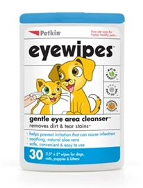 PETKIN Jumbo EyeWips (Travel size) 3.5" x 5" (30pc)