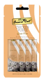 Fussie Cat Chicken Purée 2oz x 4