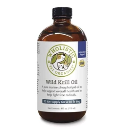 WHOLISTIC PET ORGANICS Krill Oil 野生磷蝦油 118毫升