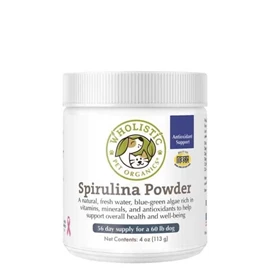 WHOLISTIC PET ORGANICS Spirulina 有機螺旋藻粉補充劑 113克