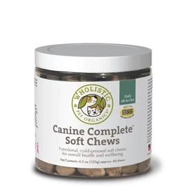 WHOLISTIC PET ORGANICS Canine Complete™ Soft Chews 60 count