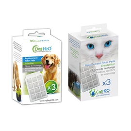 Dog H2O & Cat H2O 飲水機專用活性碳過濾片 (貓狗共用) 3片裝