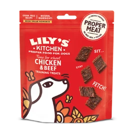 LILY'S KITCHEN TREATS FOR DOGS - Chicken & Beef Training Treats 70g