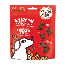 LILY'S KITCHEN 犬用小食 - 雞丁牛肉脆脆 70g