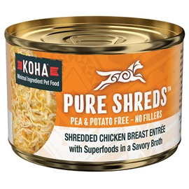 KOHA Pure Shreds 主食狗罐 - 雞胸肉絲配方 156g