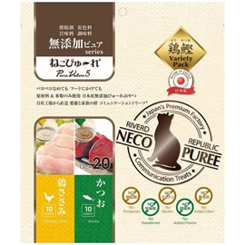 RIVERD REPUBLIC PureValue5 貓用肉泥 雞肉 / 鰹魚 13g x 20