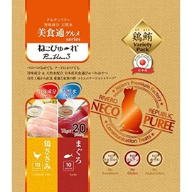 RIVERD REPUBLIC PureValue3 貓用肉泥 雞肉 / 吞拿魚 13g x 20