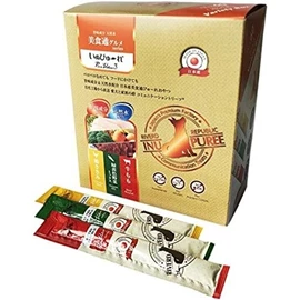 RIVERD REPUBLIC Inu Puree PureValue3 3 Assorted Box (Chicken, Veggis Mix, Beef) 13g x 60