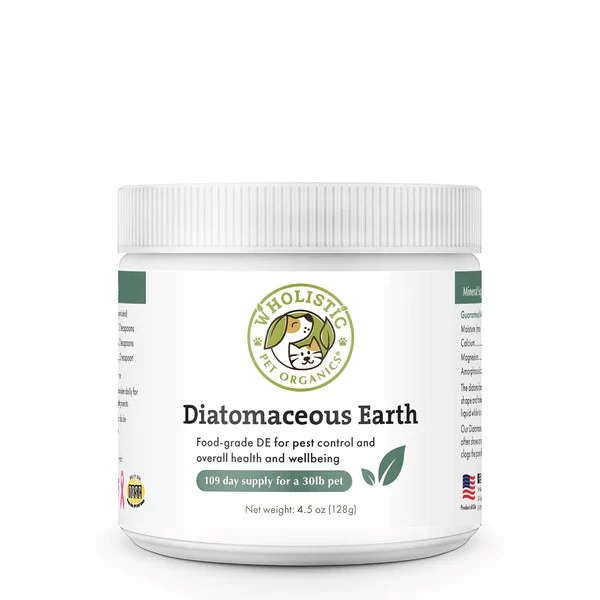 Wholistic Pet Organics Diatomaceous Earth Pest Control DeBug Powder CityU Vet Boutique Veterinarian Recommended