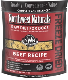 NORTHWEST NATURALS Freeze Dried Diet for Dogs - Beef