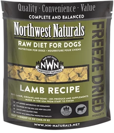 NORTHWEST NATURALS Freeze Dried Diet for Dogs - Lamb